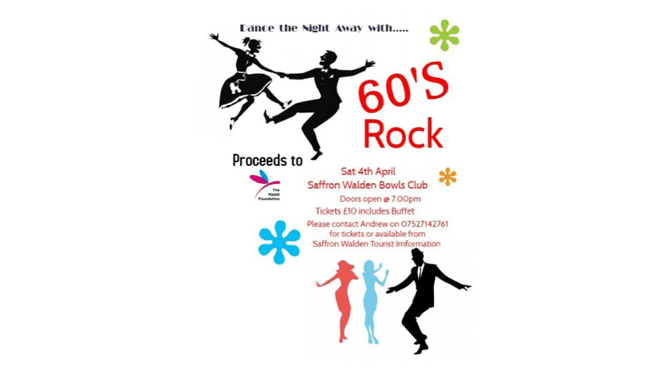 60s Rock Night flyer
