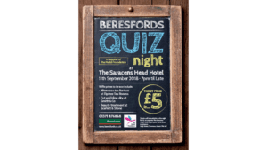 Image advertising Beresfords Quiz Night